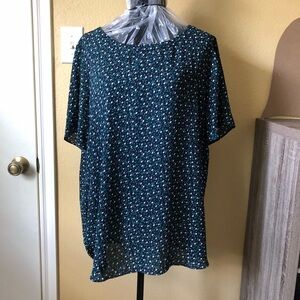 Floral Print Women's Top